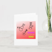 Carte Dance Laugh Sing Ukuleles Blank (Devant)