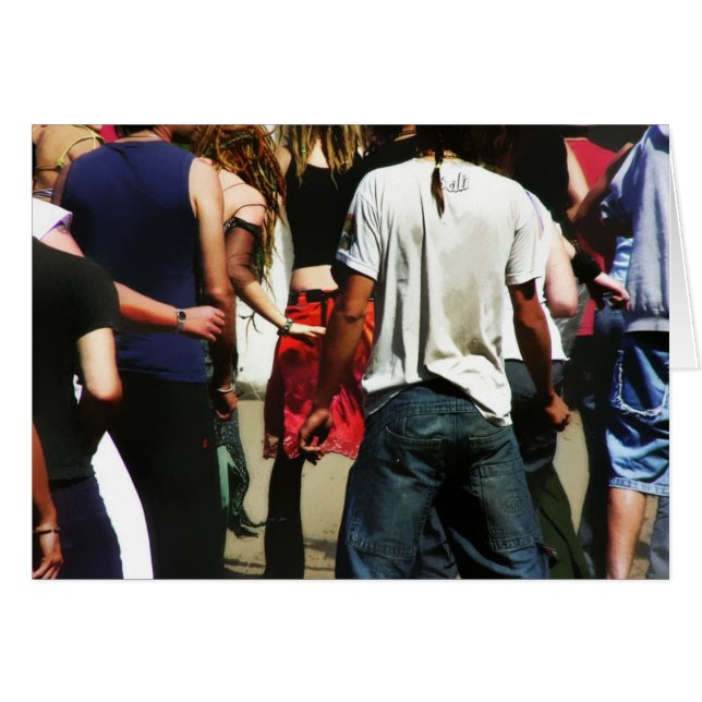 Carte Dancefloor Glimpses (Devant horizontal)