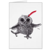 Carte Dancing Owl (Devant)