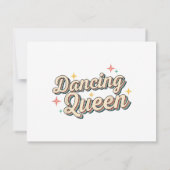 Carte Dancing Queen (Dos)