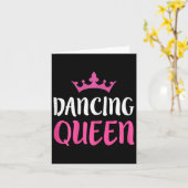 Carte Dancing Queen - Dance Lover Tee (Fleur jaune)