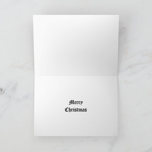 Carte Dancing Skeleton Christmas (Intérieur)