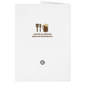 Carte d'Ancre de votre nom de capitaine de navire (Dos)