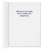 Carte d'Ancre de votre nom de capitaine de navire (Intérieur (Droit))