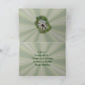 Carte Dandelion Anniversaire Belé- ou toute occasion (Intérieur)