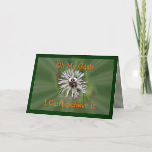 Carte Dandelion Anniversaire Belé- ou toute occasion