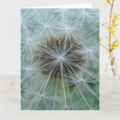 Carte Dandelion blanc (Fleur jaune)
