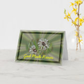 Carte Dandelion Inspirationnelle - personnaliser (Fleur jaune)
