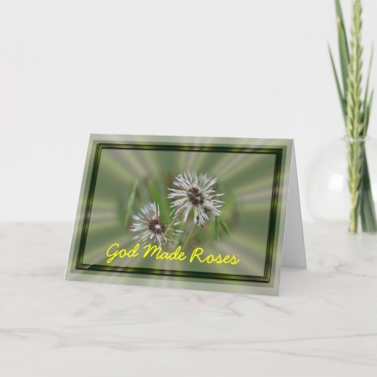 Carte Dandelion Inspirationnelle - personnaliser (Devant)