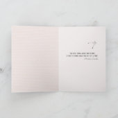 Carte Dandelion noir et inspiration du coeur (Intérieur)