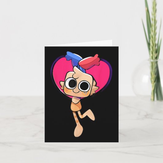 Carte Dandys World Goob Plush Coeur Pour Anniversaire Et (Devant)