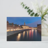 Carte Danemark Copenhague (Debout devant)