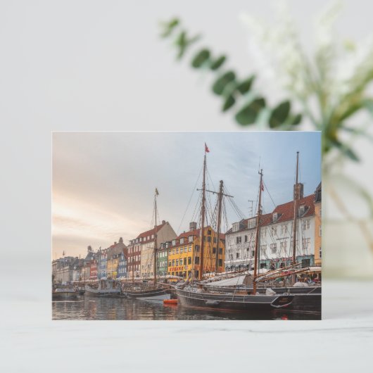 Carte Danemark Copenhague (Debout devant)