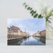 Carte Danemark Copenhague (Debout devant)