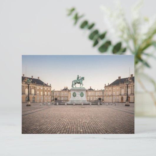 Carte Danemark Copenhague (Debout devant)