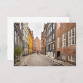 Carte Danemark Copenhague (Devant / Derrière)