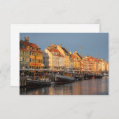 Carte Danemark Copenhague (Devant / Derrière)