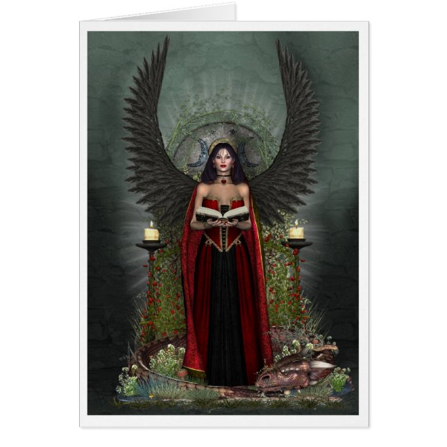 Carte d'ange - ange gardien II (Devant)