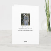 Carte d'ange de Cynthia (Dos)