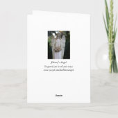 Carte d'ange de Johnny (Dos)