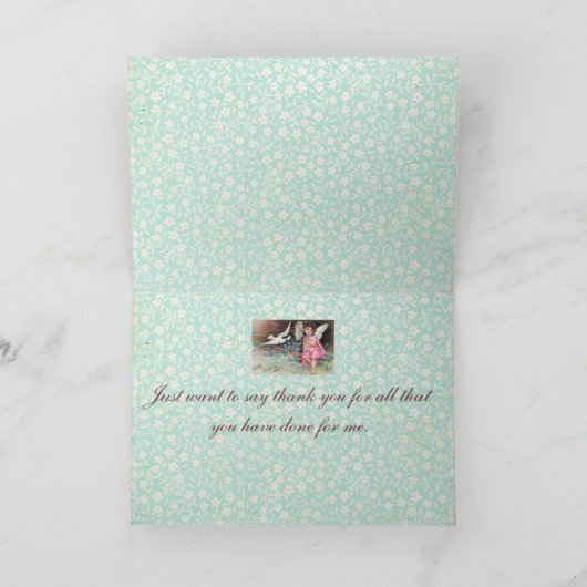 Carte d'ange de Merci (Intérieur)