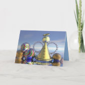 Carte d'ange de Noël (Dos)