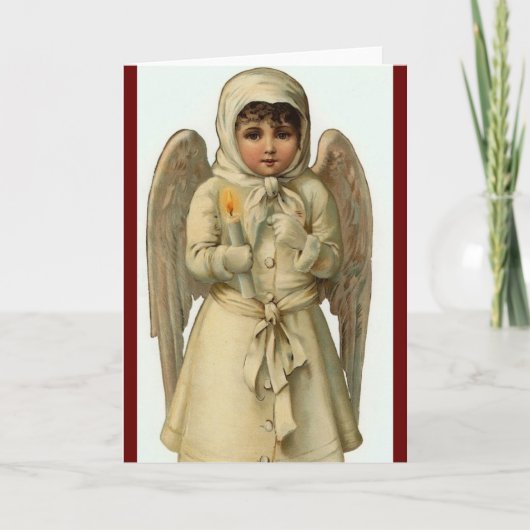carte d'ange de noël (Devant)