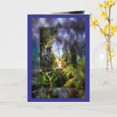 CARTE D'ANGE GUARDIAN (Fleur jaune)