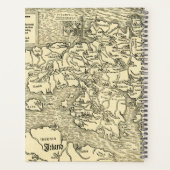 Carte d'Angleterre dans la Geographia Universalis (Dos)