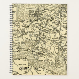 Carte d'Angleterre dans la Geographia Universalis