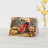 Carte Daniel in the lion`s den Greeting card 2 (Fleur jaune)