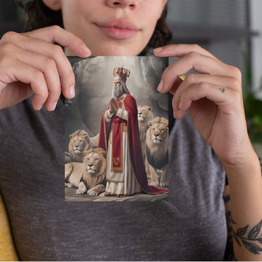 Carte Daniel in the lion`s den Greeting card 2