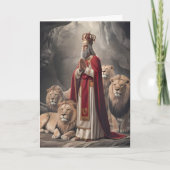 Carte Daniel in the lion`s den Greeting card 2 (Devant)