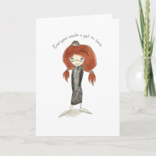 Carte d'animal familier