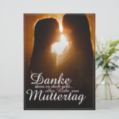 Carte Danke, dass es dich gibt - Muttertag (Debout devant)