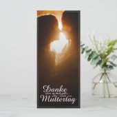 Carte Danke, dass es dich gibt - Muttertag (Debout devant)