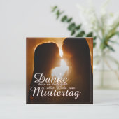 Carte Danke, dass es dich gibt - Muttertag (Debout devant)