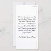 Carte Danke, dass es dich gibt - Muttertag (Dos)