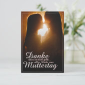 Carte Danke, dass es dich gibt - Muttertag (Debout devant)