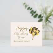 CARTE D'ANNIVERSAIRE (Debout devant)