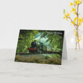 Carte d'anniversaire (Fleur jaune)