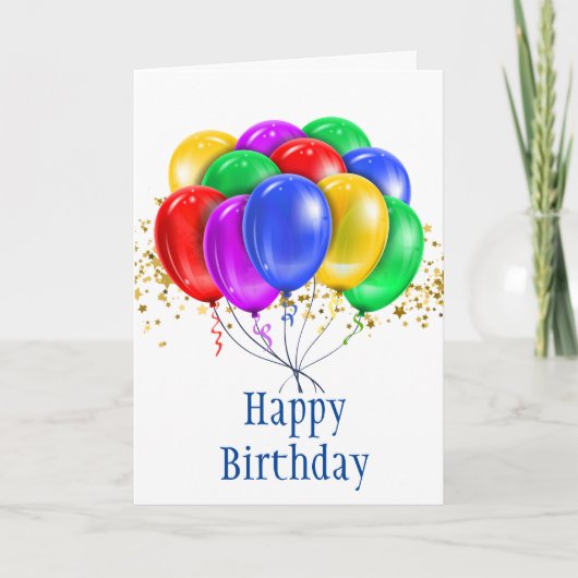 Carte d'anniversaire (Devant)