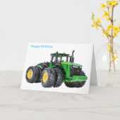 Carte d'anniversaire (Fleur jaune)