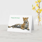 Carte d'anniversaire (Fleur jaune)