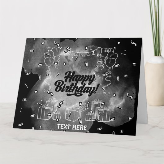 CARTE D'ANNIVERSAIRE (Devant)