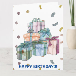 CARTE D'ANNIVERSAIRE