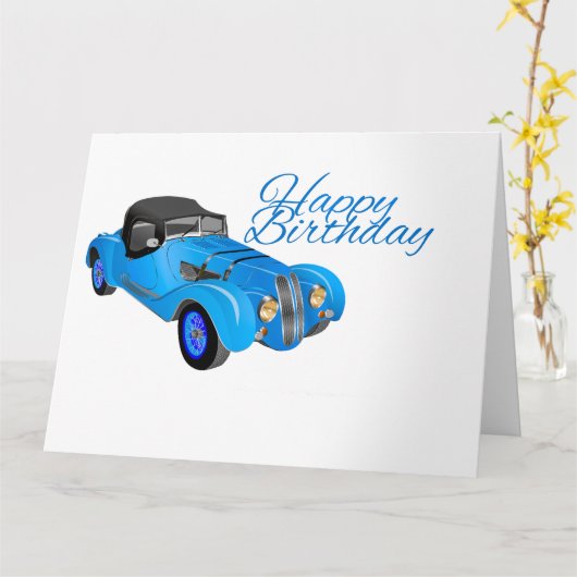 Carte d'anniversaire (Fleur jaune)