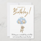 Carte d'anniversaire (Devant)