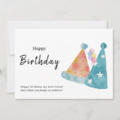 Carte d'anniversaire (Devant)