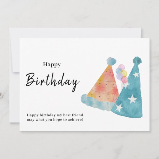 Carte d'anniversaire (Devant)